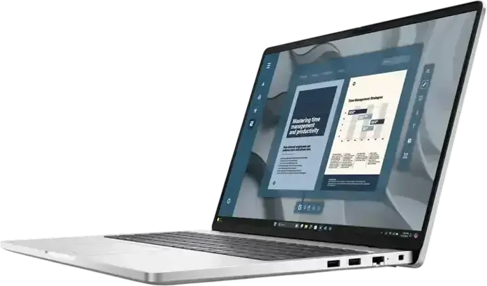 Laptop Business Dell Pro 16 PC16255 16" FHD+ Touch IPS AMD Ryzen AI 7 PRO 350 32GB DDR5 512GB SSD Radeon 860M Windows 11 Pro Aluminiu Platinum Silver