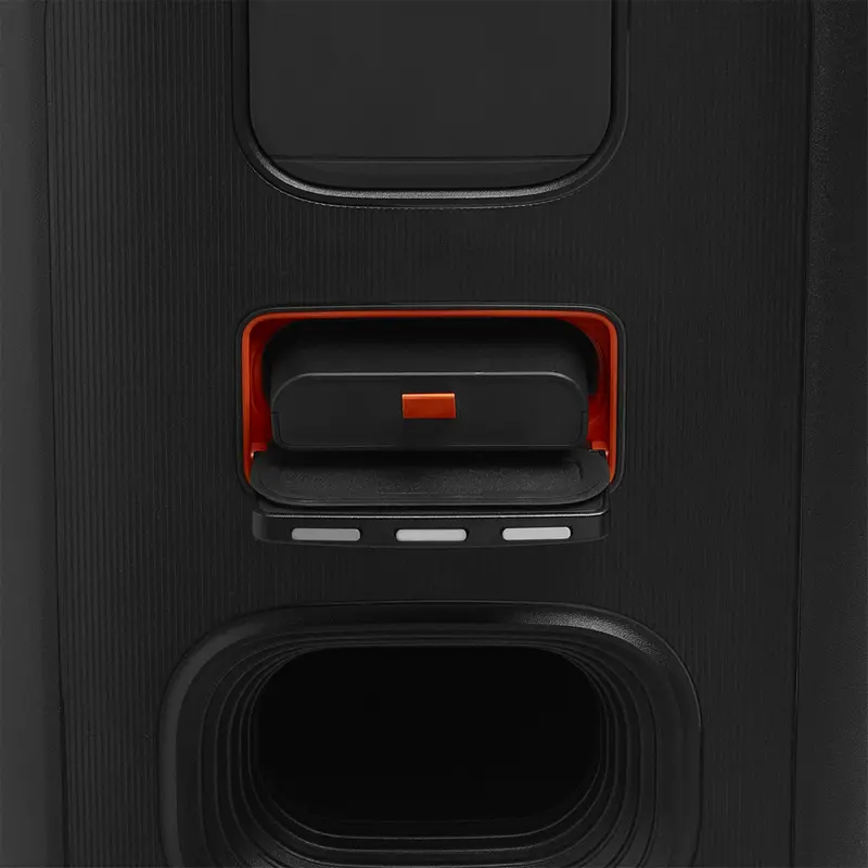 Портативная акустическая система JBL PartyBox Stage 320, 240 Вт RMS, защита IPX4, Bluetooth 5.4 Auracast, AI Sound Boost, световое шоу, Цвет: черный