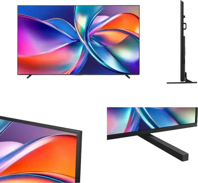 Hisense 98E7Q 98" Hi-QLED 4K UHD Smart TV, 144Hz VRR, HDMI 2.1, Dolby Vision HDR10+, Game Mode PRO, VIDAA OS, 2.1 CH Dolby Atmos Sound, Black