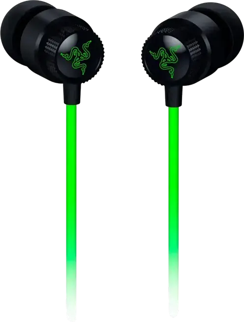 Razer Hammerhead V3 Wired Gaming Earbuds, 11mm Dynamic Drivers, Integrated Omnidirectional Mic, 3.5mm & USB-C Interface, 7.1 THX Surround Sound, Black