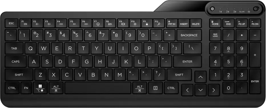 Tastatură HP 460 Multi-Device, Fără fir, Negru