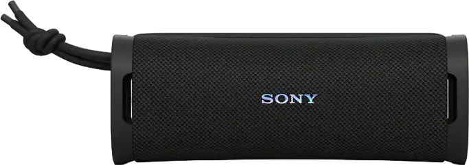 Sony ULT FIELD 1 Portable Bluetooth Speaker, Black, ULT POWER SOUND Bass Boost, IP67 Waterproof and Dustproof, Shockproof, 12h Battery, Built-in Mic