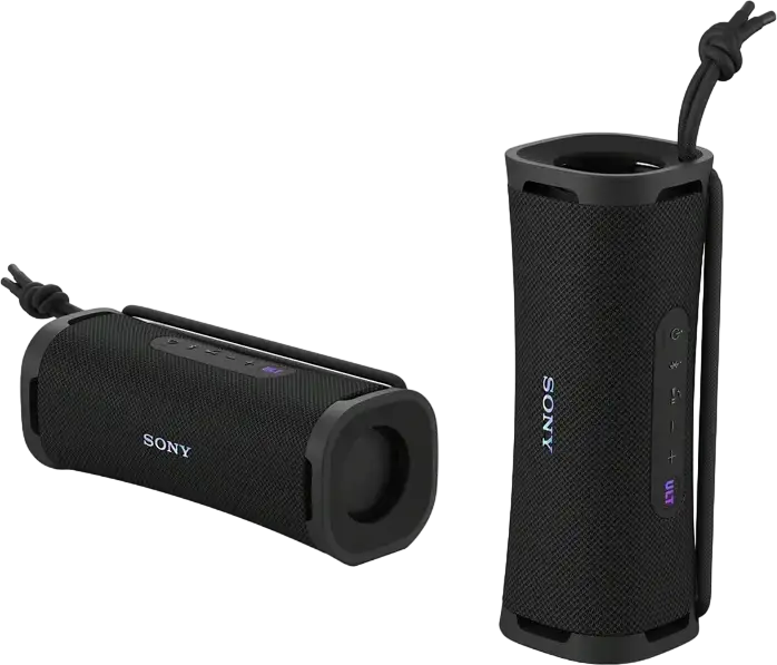 Sony ULT FIELD 1 Portable Bluetooth Speaker, Black, ULT POWER SOUND Bass Boost, IP67 Waterproof and Dustproof, Shockproof, 12h Battery, Built-in Mic
