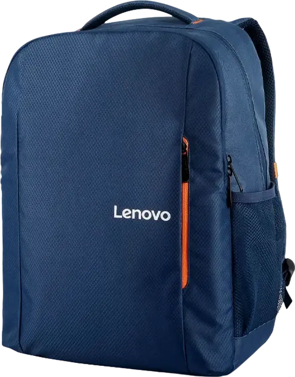 Рюкзак для ноутбука Lenovo B515 до 15.6 дюймов, водоотталкивающий полиэстер, защитный отсек, антикражный карман, синий, GX40Q75216