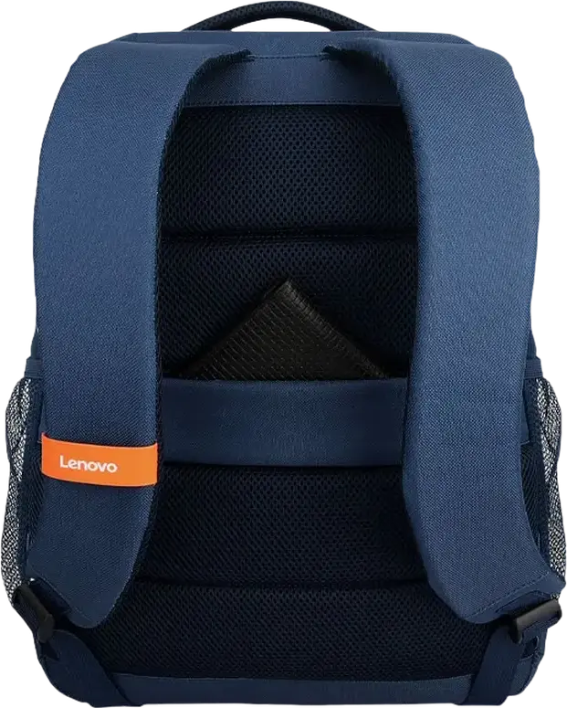 Рюкзак для ноутбука Lenovo B515 до 15.6 дюймов, водоотталкивающий полиэстер, защитный отсек, антикражный карман, синий, GX40Q75216
