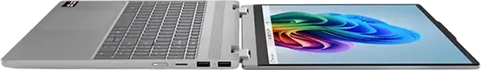 Laptop Convertibil Lenovo IdeaPad 5 2-in-1 15AHP11, Ecran 15.3" OLED 2.5K Touch 165Hz, AMD Ryzen 5, 16GB DDR5, 512GB SSD, Aluminiu, Luna Grey, Digital Pen 2