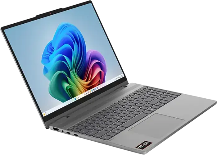 Laptop Convertibil Lenovo IdeaPad 5 2-in-1 15AHP11, Ecran 15.3" OLED 2.5K Touch 165Hz, AMD Ryzen 5, 16GB DDR5, 512GB SSD, Aluminiu, Luna Grey, Digital Pen 2