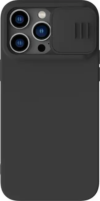 Nillkin CamShield Silky Silicone Case for iPhone 14 Pro, Liquid Silicone, Sliding Camera Lens Cover, Hard PC and Microfiber Lining, AF Coating