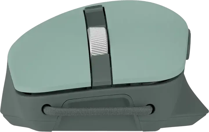 ASUS SmartO MD200 Wireless Mouse, Green Tea, Bluetooth & 2.4GHz RF, 4200 dpi Optical Sensor, 6 Programmable Buttons, 100% PTFE Feet, Silent Plus, Windows 11/10