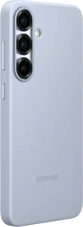 Samsung Galaxy S25+ Kindsuit Case EF-VS936PLEGWW Light Blue Vegan Leather Protective Cover with Soft Inner Lining and Raised Bezels