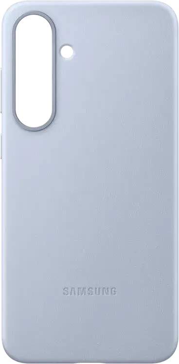 Samsung Galaxy S25+ Kindsuit Case EF-VS936PLEGWW Light Blue Vegan Leather Protective Cover with Soft Inner Lining and Raised Bezels