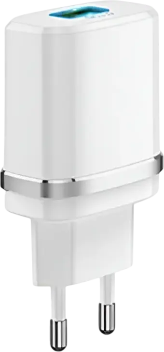 Încărcător Xpower Charger, 1USB, Fast Charge QC3.0, Alb