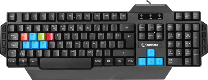 Set Tastatură + Mouse Gembird KBS-UMG-01-DE, Cu fir, Negru