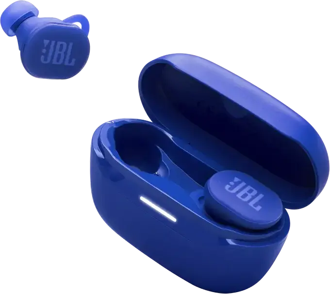 JBL Endurance Race 2 True Wireless Earbuds, Blue, Active Noise Cancelling (ANC), IP68 Waterproof and Dustproof, JBL Pure Bass Sound, 48h Battery Life