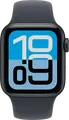 Apple Watch SE 3 Smartwatch, Midnight, S10 Dual Core Processor, 64GB Storage, Always-On Retina OLED Display, Ion-X Glass, 40mm Recycled Aluminum Case, Water Resistant 50m, Sport Band