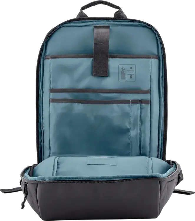 Рюкзак для ноутбука HP Travel до 15.6 дюймов, объем 18 л, водостойкий полиэстер, универсальный рюкзак для взрослых с отделением для ноутбука и телефона