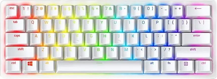 Tastatură RAZER Huntsman Mini, Cu fir, Alb