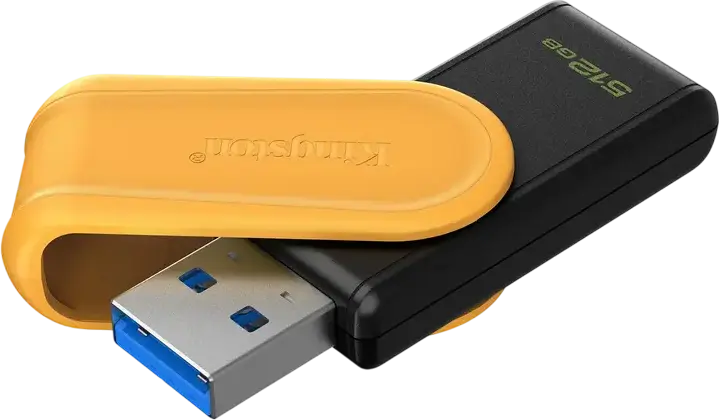 Memorie USB Kingston DataTraveler Exodia S, 512GB, Negru | Galben