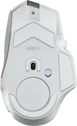 Беспроводная игровая мышь Logitech G502 X LIGHTSPEED, беспроводное подключение, сенсор HERO 25K 25 600 dpi, 13 программируемых кнопок, зарядка USB-C, ножки из ПТФЭ с низким трением