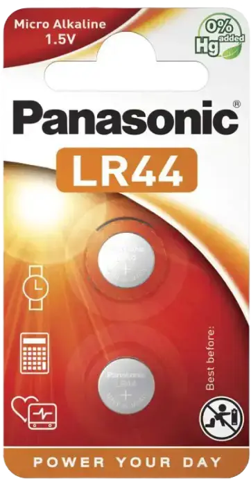 Baterii rotunde Panasonic LR-44EL/6B, LR44, 6 buc.