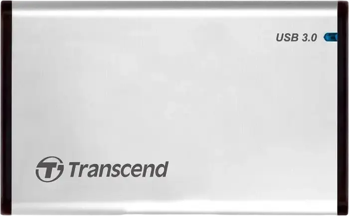 Carcasă externă Transcend TS0GSJ25S3, Argintiu (TS0GSJ25S3)