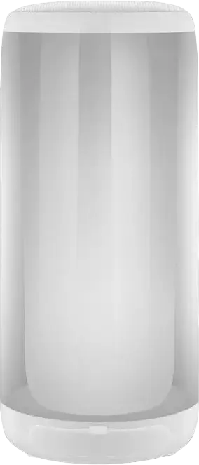 SVEN PS-260 Portable Bluetooth 5.0 Speaker, White, 10W RMS, 2000mAh Battery, 20h Playtime, RGB Lighting, FM Radio, TWS, microSD, USB, AUX, 52mm Driver
