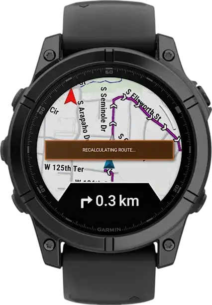 Garmin Fenix E Smartwatch 010-03025-01, Slate Grey, 47mm AMOLED Display, Stainless Steel Bezel, GPS GLONASS Galileo, 16GB Memory, 10 ATM Water Resistant, EU Version