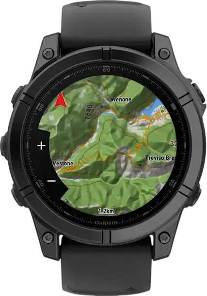 Garmin Fenix E Smartwatch 010-03025-01, Slate Grey, 47mm AMOLED Display, Stainless Steel Bezel, GPS GLONASS Galileo, 16GB Memory, 10 ATM Water Resistant, EU Version