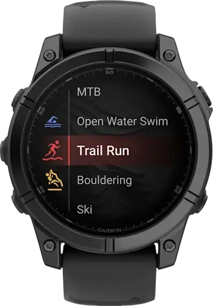 Garmin Fenix E Smartwatch 010-03025-01, Slate Grey, 47mm AMOLED Display, Stainless Steel Bezel, GPS GLONASS Galileo, 16GB Memory, 10 ATM Water Resistant, EU Version