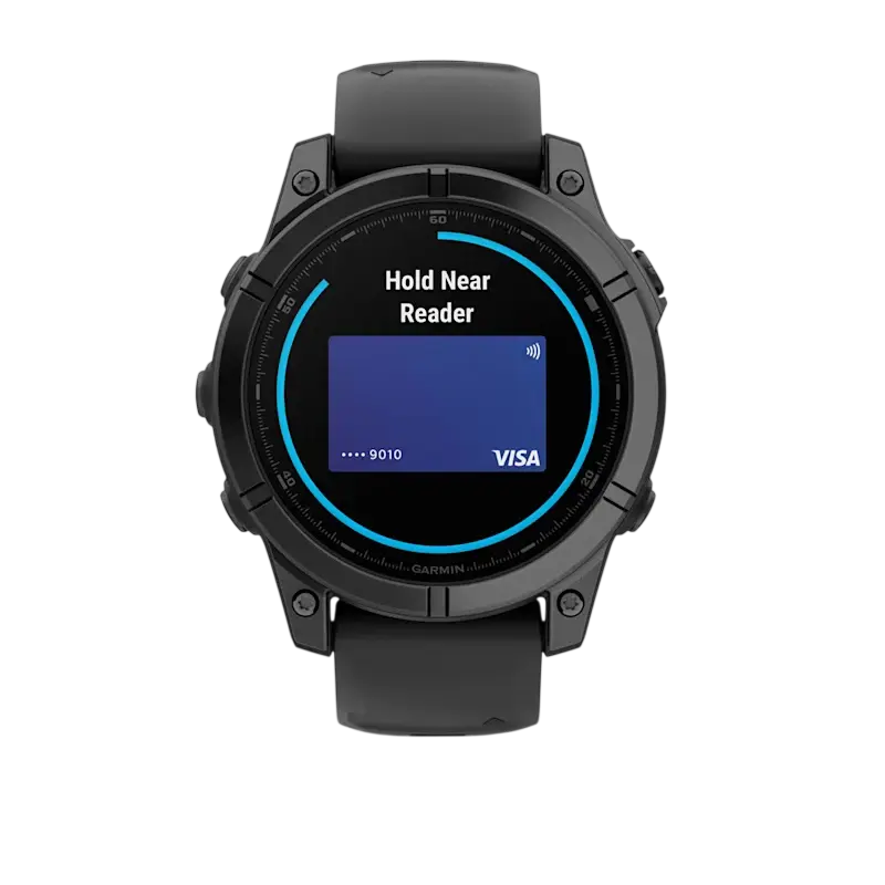 Garmin Fenix E Smartwatch 010-03025-01, Slate Grey, 47mm AMOLED Display, Stainless Steel Bezel, GPS GLONASS Galileo, 16GB Memory, 10 ATM Water Resistant, EU Version
