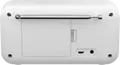Radio Digital Portabil Sharp DR-P420, DAB, DAB+, FM cu RDS, Bluetooth 5.0, Ecran LCD, Alarmă Dublă, Antenă Telescopică, Culoare: Alb, 17.4 x 9 x 5.3 cm