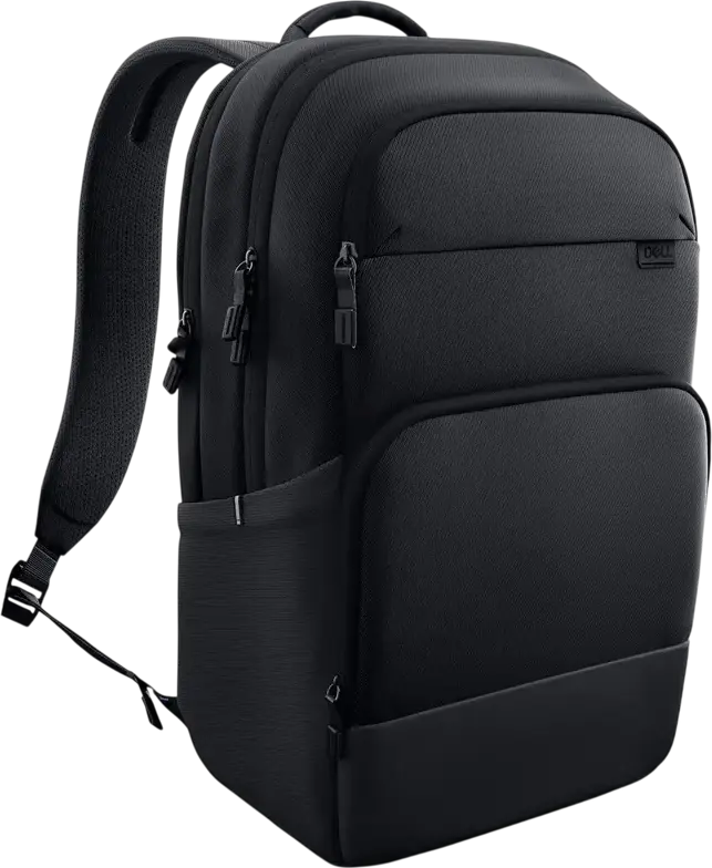 Dell Pro 14-16 Plus EcoLoop Backpack CP5626, Water-Resistant Laptop Bag for Adults, up to 16 inch Laptops, 23L Capacity, 360-Degree Impact Protection, Black