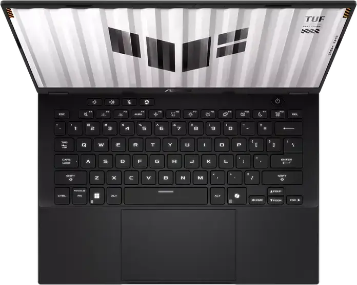 Игровой ноутбук ASUS TUF Gaming A14 FA401UH 14" WQXGA 165Hz - AMD Ryzen 7, NVIDIA GeForce RTX 5050 8GB GDDR7, 16ГБ LPDDR5X, 1ТБ SSD, Wi-Fi 6E, Jaeger Gray