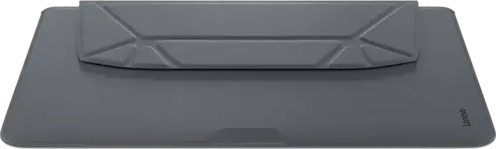 Lenovo Origami X9 Sleeve 4X41R83942 for 14" Laptops, Polyurethane & Recycled RPET, Origami-fold Retractable Stand, Hidden Magnets, Thunder Grey
