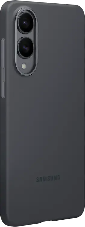 Husă Samsung Silicone Cover pentru Galaxy S25 Edge, Negru
