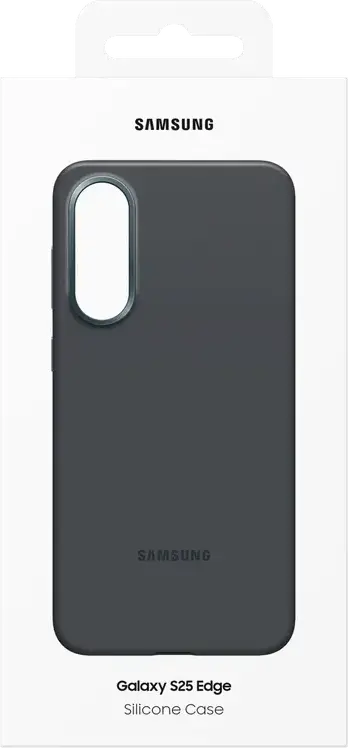 Samsung Galaxy S25 Edge Silicone Case EF-PS937CBEGWW Slim Fit Protective Cover with Smooth Surface and Grip
