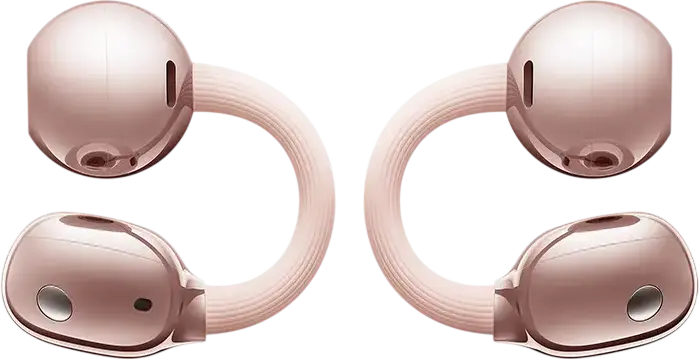 Casca Huawei FreeClip 2 Open-Ear Bluetooth 6.0, Rose Gold, Design C-bridge, Driver Dinamic 10.8mm, Rezistenta la Apa IP57, Baterie Totala 38h, Conectare Dual-Device