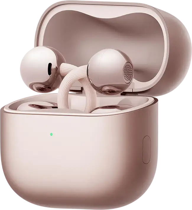 Casca Huawei FreeClip 2 Open-Ear Bluetooth 6.0, Rose Gold, Design C-bridge, Driver Dinamic 10.8mm, Rezistenta la Apa IP57, Baterie Totala 38h, Conectare Dual-Device