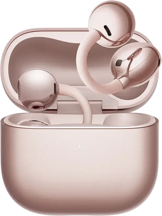 Casca Huawei FreeClip 2 Open-Ear Bluetooth 6.0, Rose Gold, Design C-bridge, Driver Dinamic 10.8mm, Rezistenta la Apa IP57, Baterie Totala 38h, Conectare Dual-Device