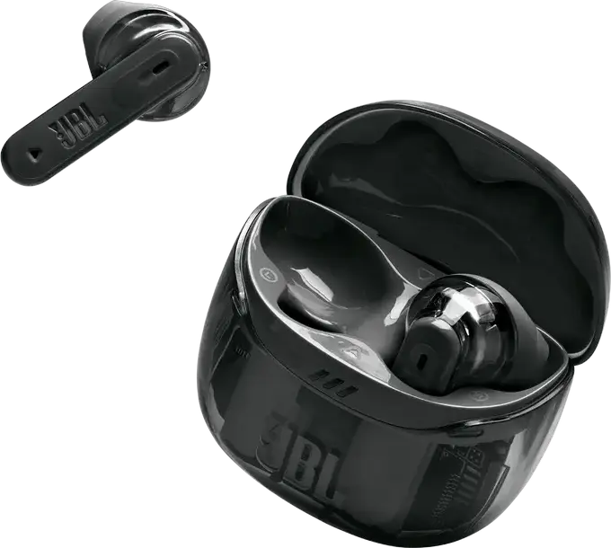 Căști JBL Tune Flex 2 Ghost, Negru