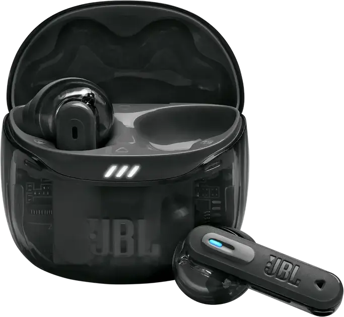 Casca JBL Tune Flex 2 Black True Wireless, Drivere Dinamice 12mm, Anulare Adaptivă a Zgomotului ANC, Baterie 48h, Rezistență IP54, Sunet Spatial