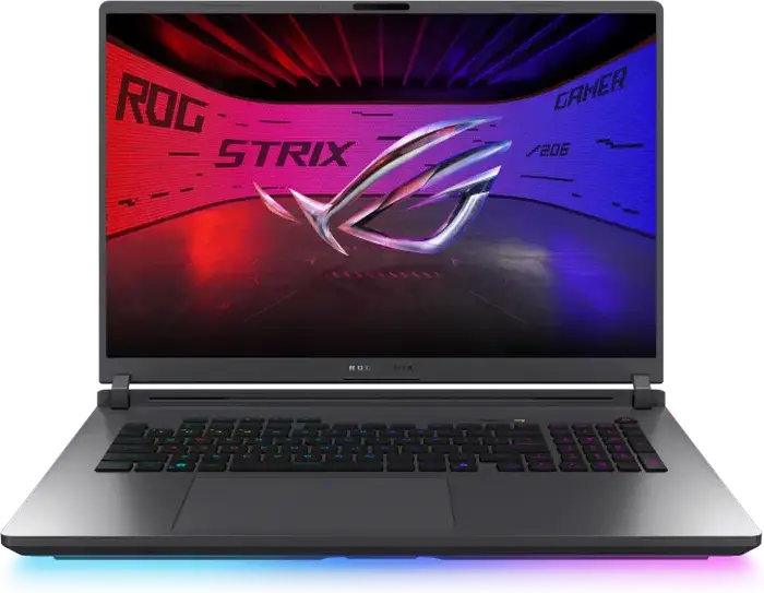 Laptop Gaming 18" ASUS ROG Strix G18 G815LW, Eclipse Gray, Intel Core Ultra 9 275HX, 32GB/1024GB, Fără SO