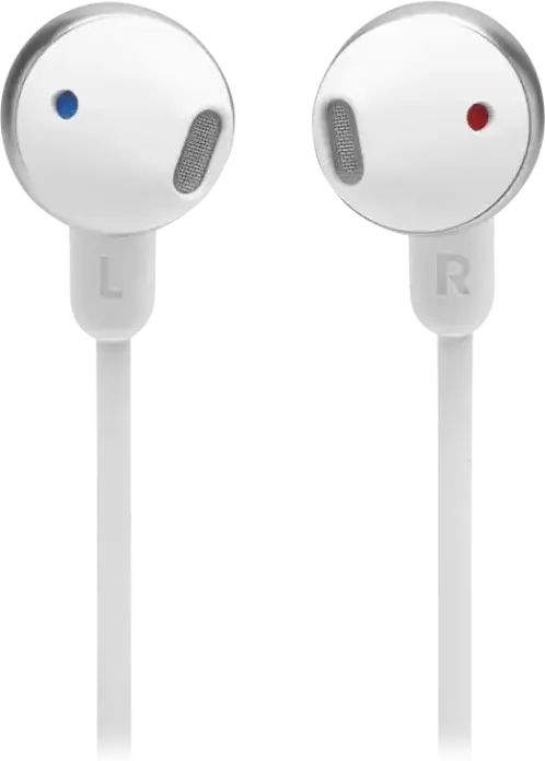 JBL Tune 215BT Wireless Neckband Earbuds, White, Bluetooth 5.0, JBL Pure Bass Sound, 16h Battery Life, Multi-Point Connection, 12.5mm Dynamic Driver