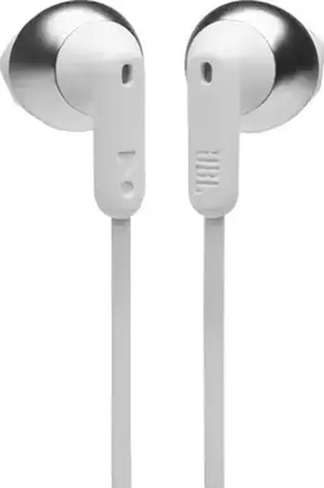 JBL Tune 215BT Wireless Neckband Earbuds, White, Bluetooth 5.0, JBL Pure Bass Sound, 16h Battery Life, Multi-Point Connection, 12.5mm Dynamic Driver