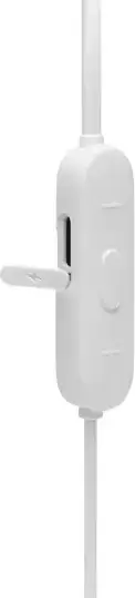 JBL Tune 215BT Wireless Neckband Earbuds, White, Bluetooth 5.0, JBL Pure Bass Sound, 16h Battery Life, Multi-Point Connection, 12.5mm Dynamic Driver