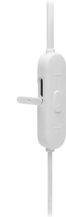 JBL Tune 215BT Wireless Neckband Earbuds, White, Bluetooth 5.0, JBL Pure Bass Sound, 16h Battery Life, Multi-Point Connection, 12.5mm Dynamic Driver