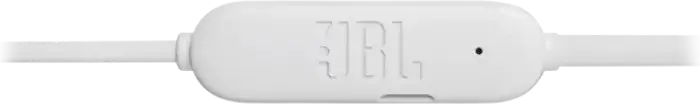 JBL Tune 215BT Wireless Neckband Earbuds, White, Bluetooth 5.0, JBL Pure Bass Sound, 16h Battery Life, Multi-Point Connection, 12.5mm Dynamic Driver