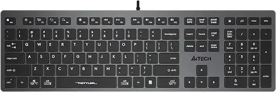 Tastatură A4Tech FX50, Cu fir, Negru
