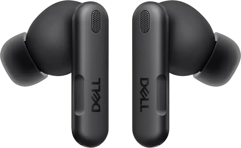 Casca Wireless TWS Dell Pro Plus EB525, Bluetooth 5.3, Microfon cu Anulare Zgomot, Certificare MS Teams, Rezistență IP54, Încărcare Wireless și USB-C, Culoare: Negru