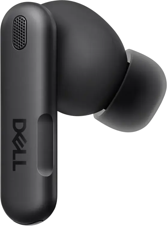 Casca Wireless TWS Dell Pro Plus EB525, Bluetooth 5.3, Microfon cu Anulare Zgomot, Certificare MS Teams, Rezistență IP54, Încărcare Wireless și USB-C, Culoare: Negru